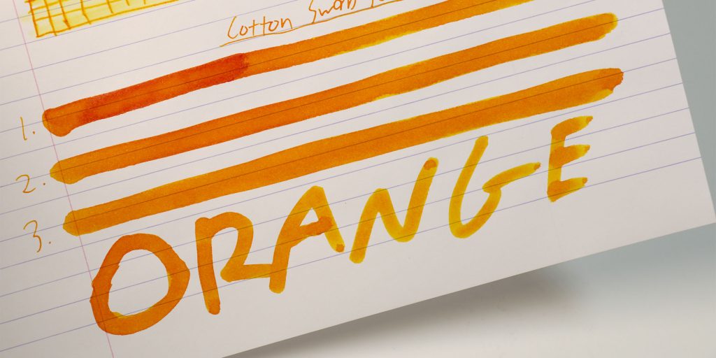 Tono + Lims Limited Edition True Love ink review: cotton swab ink swatches