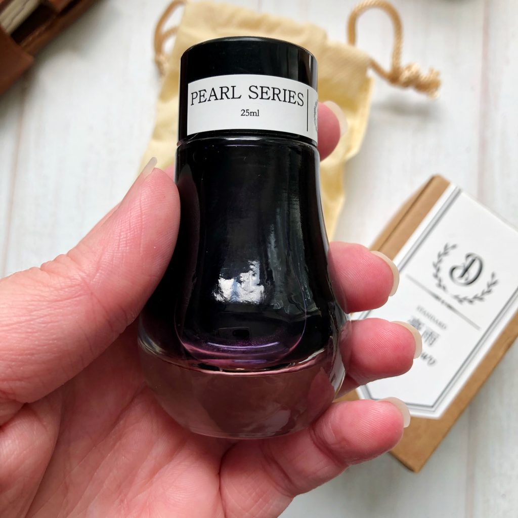 Dominant Industry has exemplary packaging for their fountain pen inks.