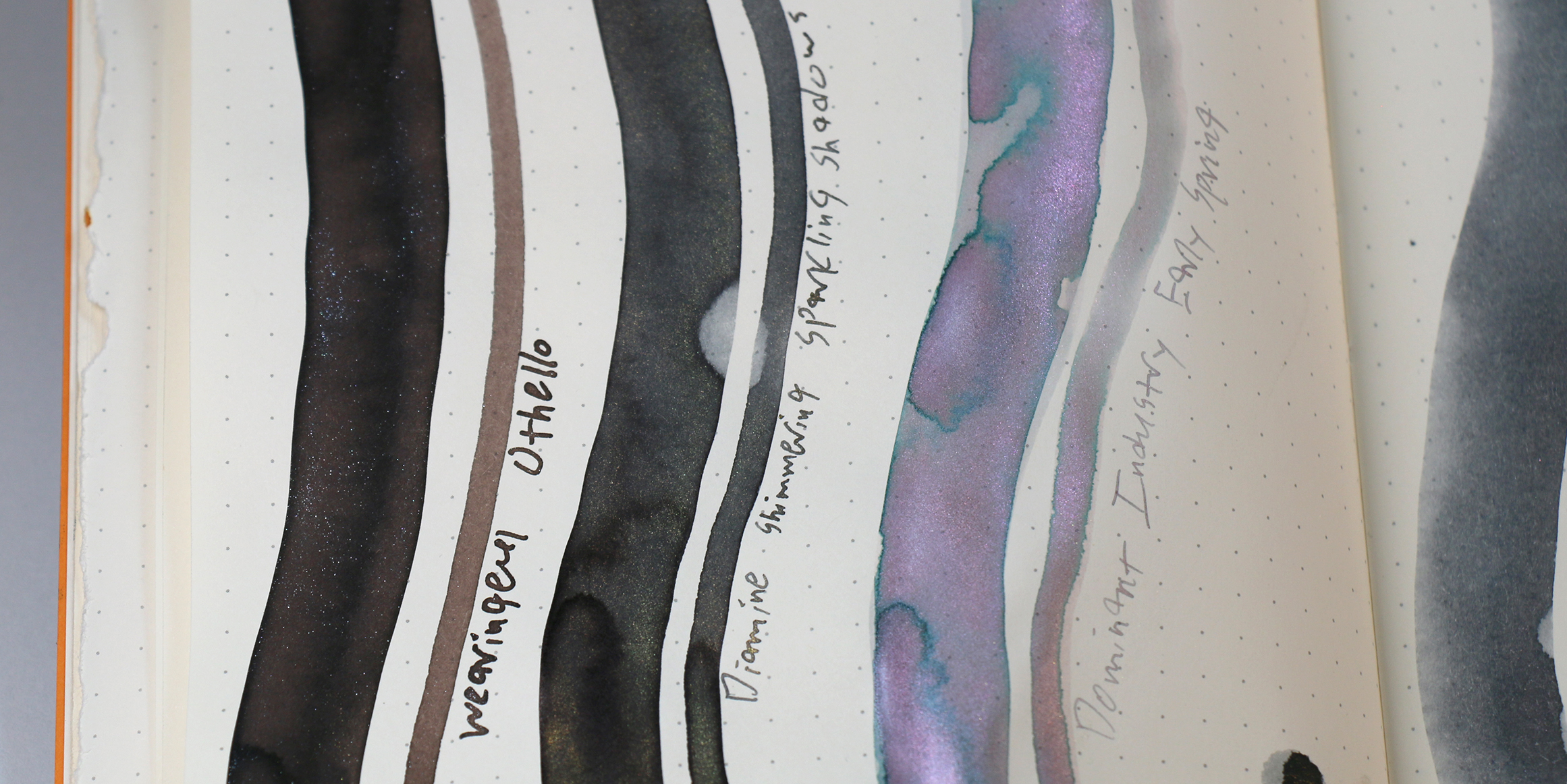 Grey Shimmer Ink Comparison: 6 Inks That Prove Neutral Doesn't Mean ...