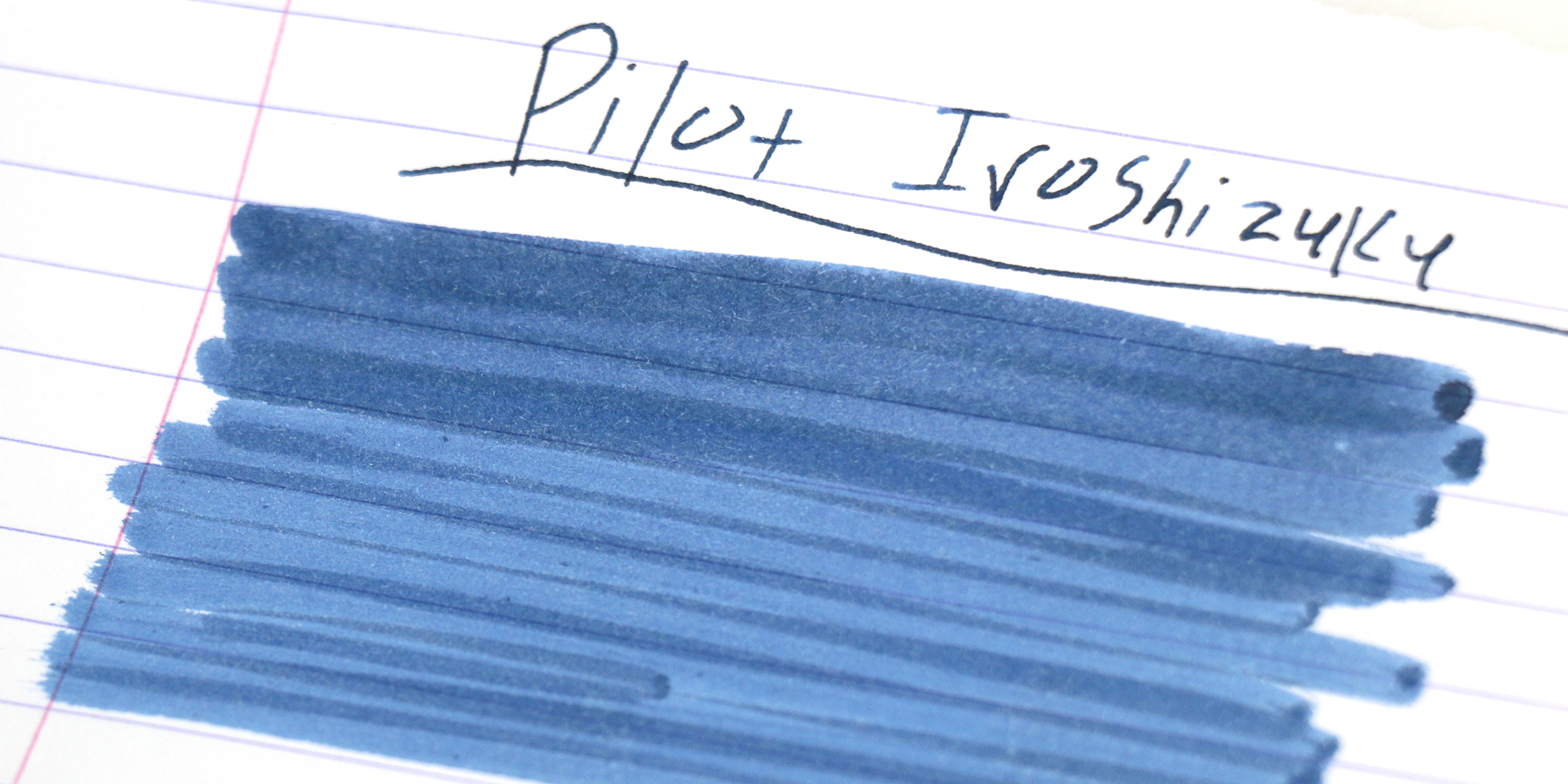Pilot Iroshizuku Shin-Kai Ink Review: Deep Sea Blue - Pen Chalet