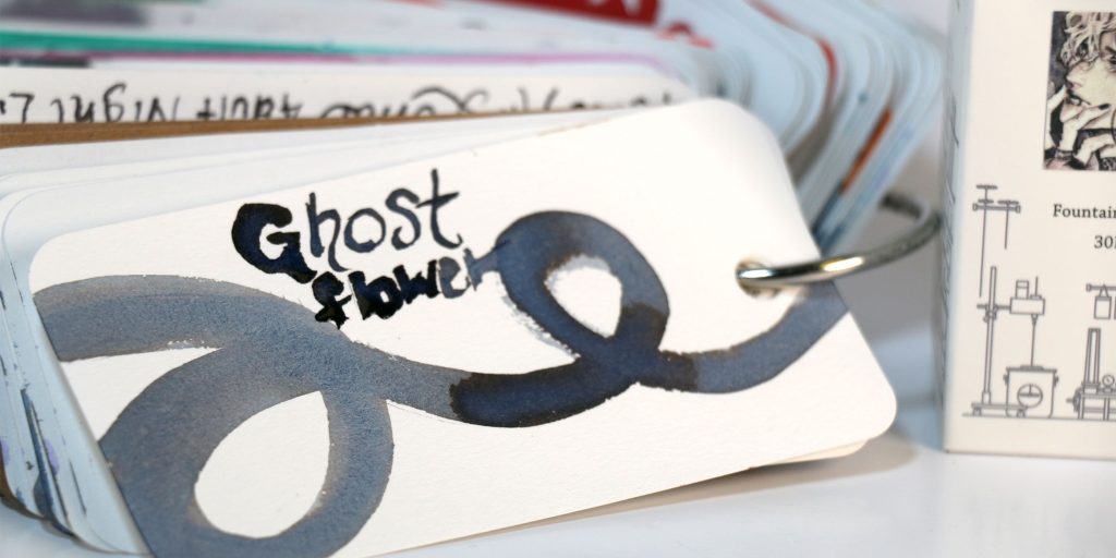 Tono and Lims Ghost Flower is a great everyday ink with interesting properties.