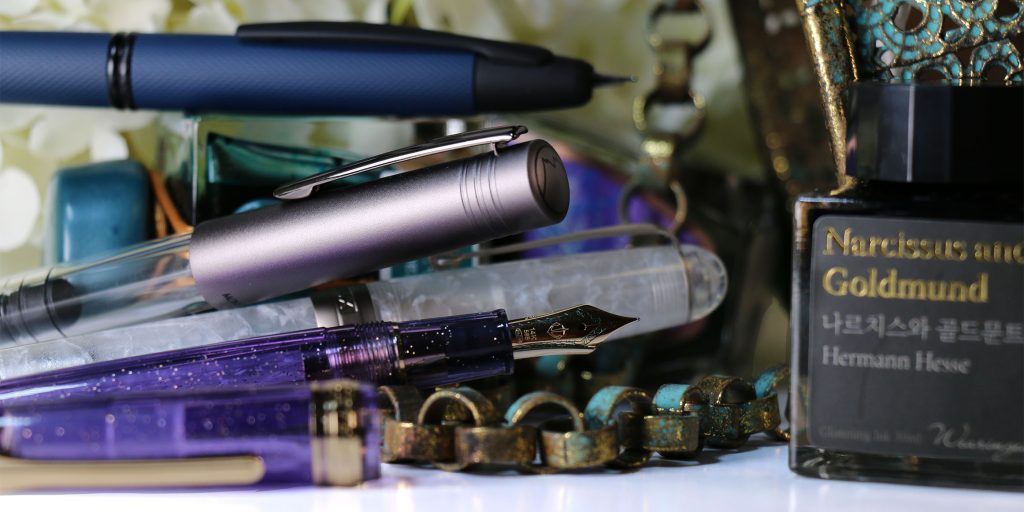 Moonlit Whispers Collection in Pen Chalet's 2025 Halloween Top Pens and Inks List