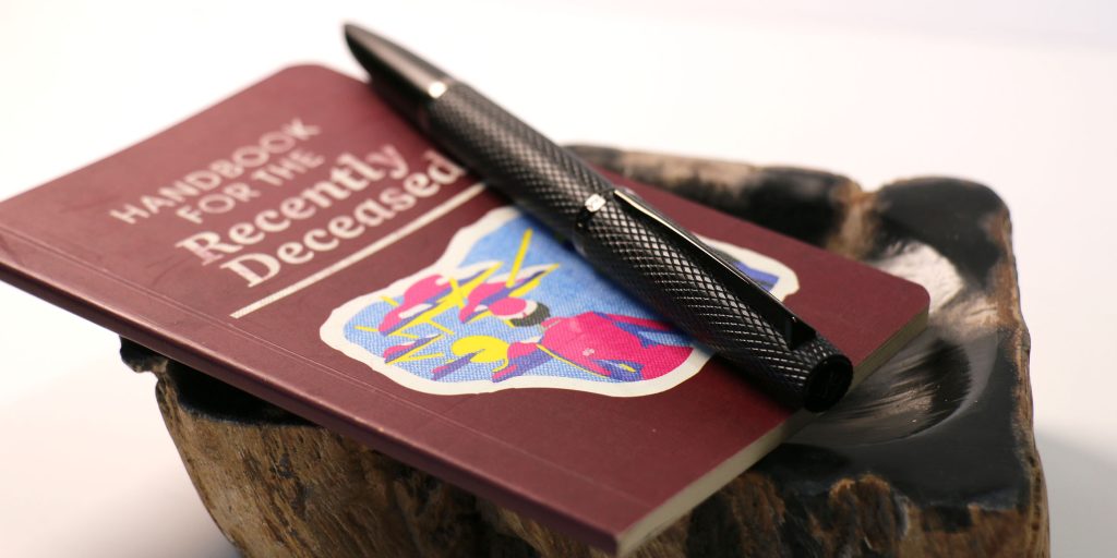 Diplomat's Viper Black fountain pen made it on Pen Chalet's 2025 Best Halloween Pens List