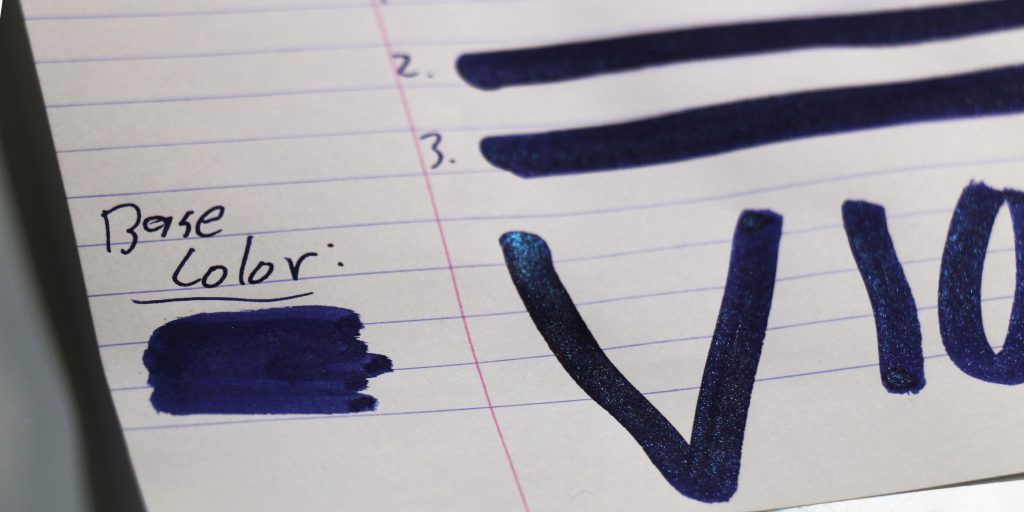 Twilight Symphony violet-indigo base color with visible blue chameleon shimmer
