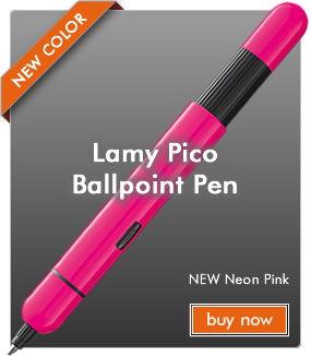 Lamy Pico Neon Pink Ballpoint Pens