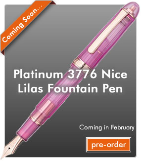 Platinum 3776 Nice Lilas Fountain Pen
