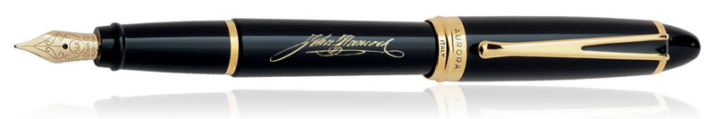 custom pen engraving with signature