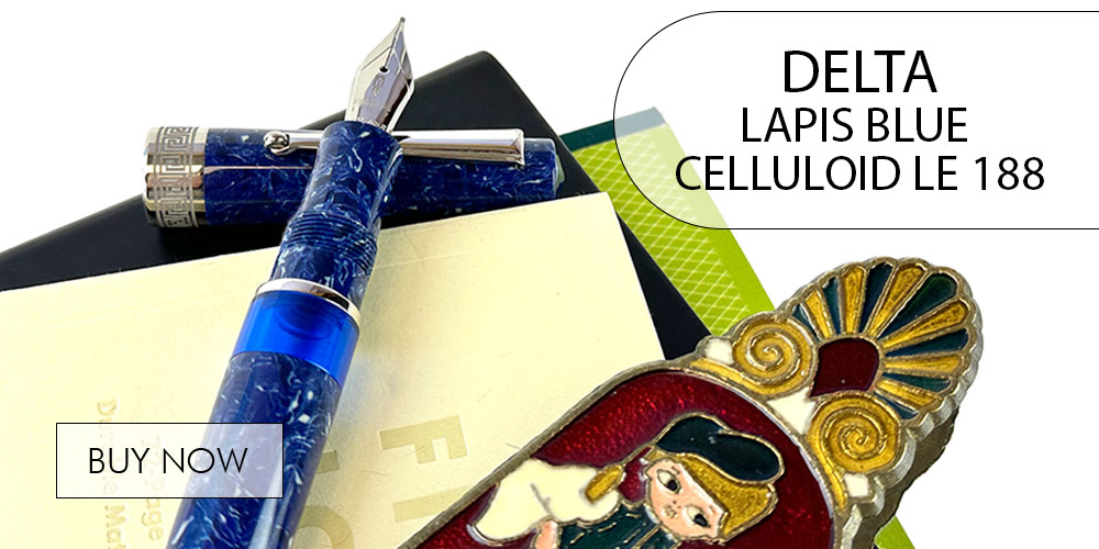  BUY NOW DELTA LAPIS BLUE CELLULOID LIMITED EDITION 188 
