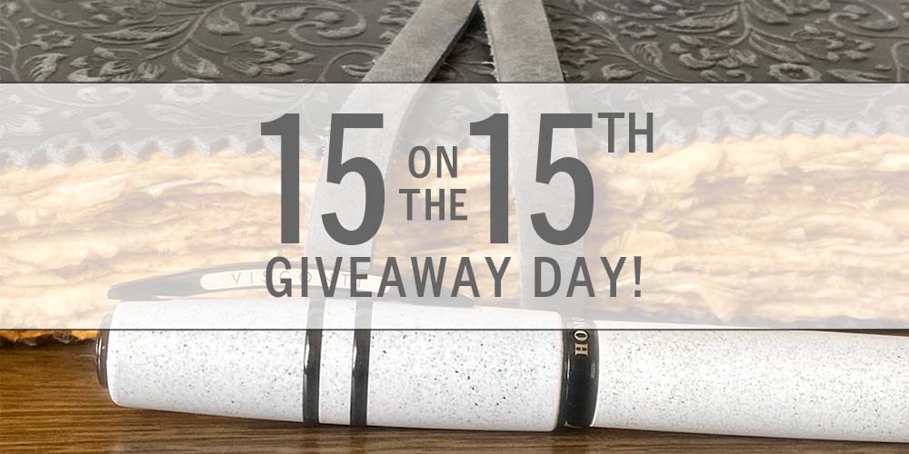 Pen Chalet 15 on the 15th Giveaway Day