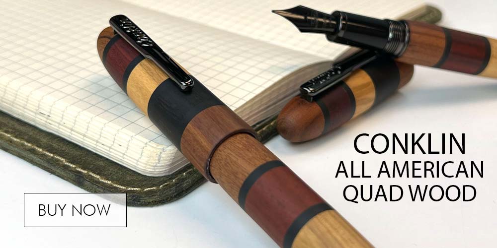  CONKLIN ALL AMERICAN QUAD WOOD BUY NOW 