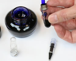 How to fill an eye dropper fountain pen