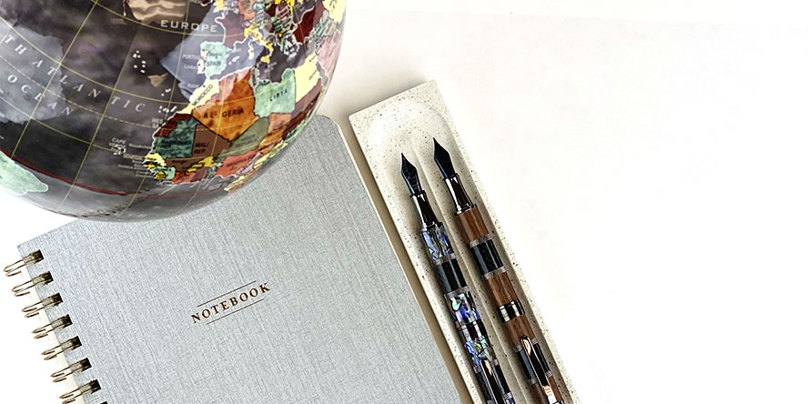 monteverde_regatta_special_edition_fountain_pens_with_globe