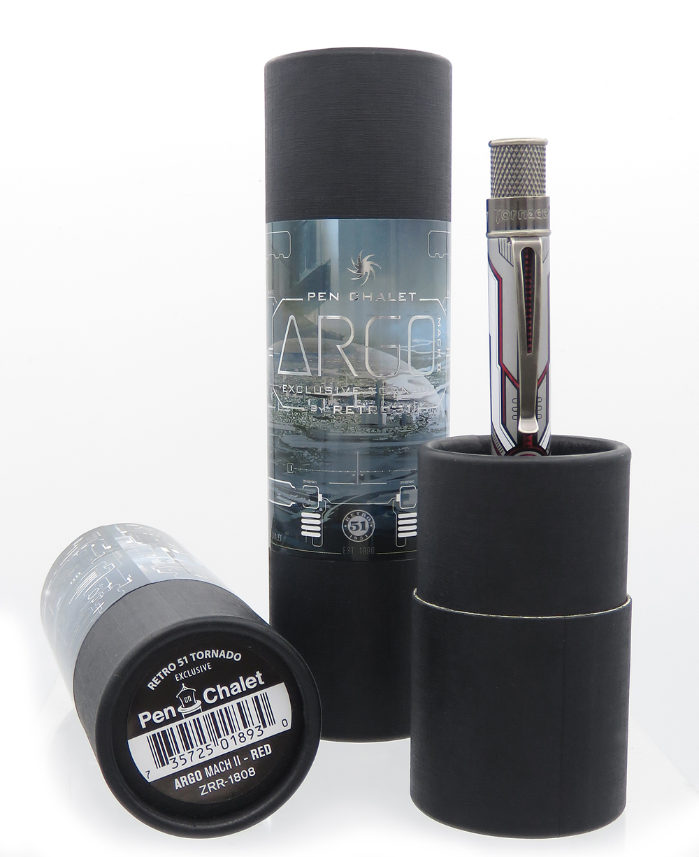 Retro 51 Argo pen packaging tube