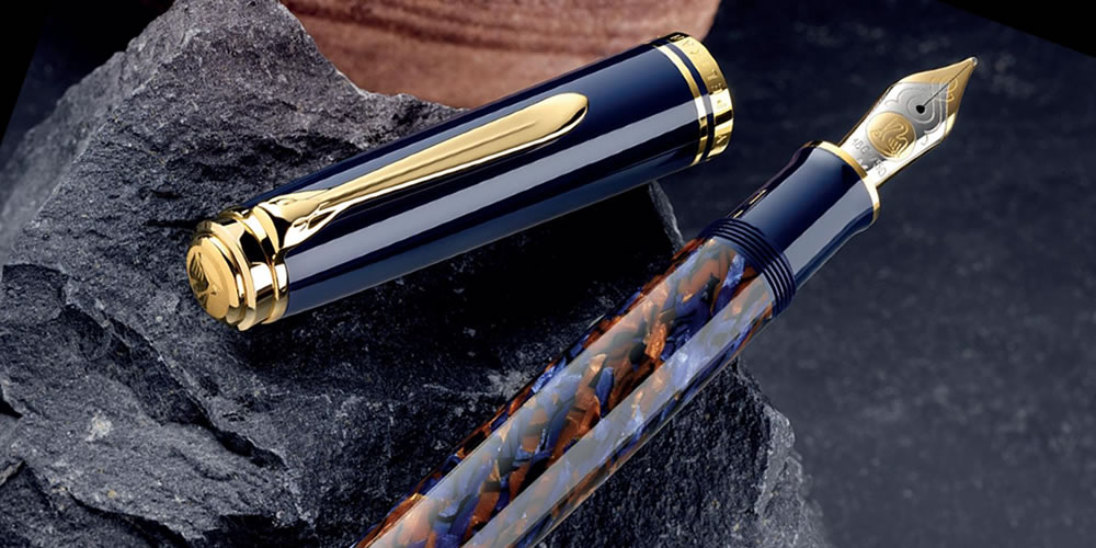 Pelikan M800 Stone Garden fountain pen