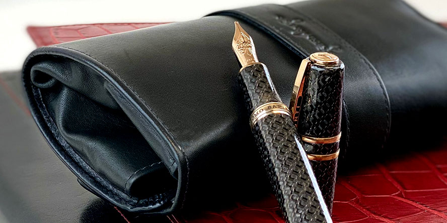 Girologio Wrap 6 Pen Carrying Cases girologio_6_pen_leather_wrap_pen_case