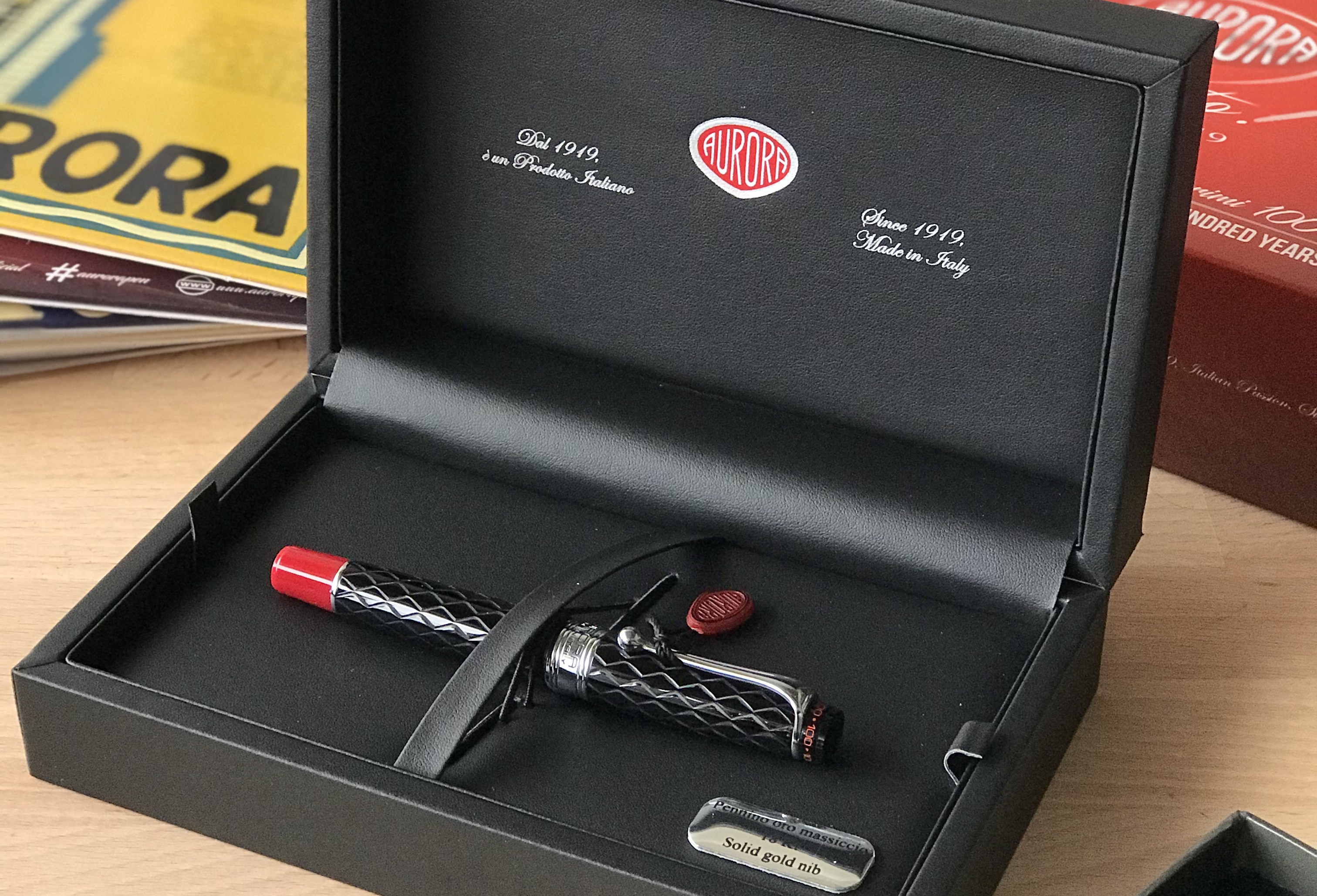 Aurora Optima Riflessi Cento Italia Fountain Pen