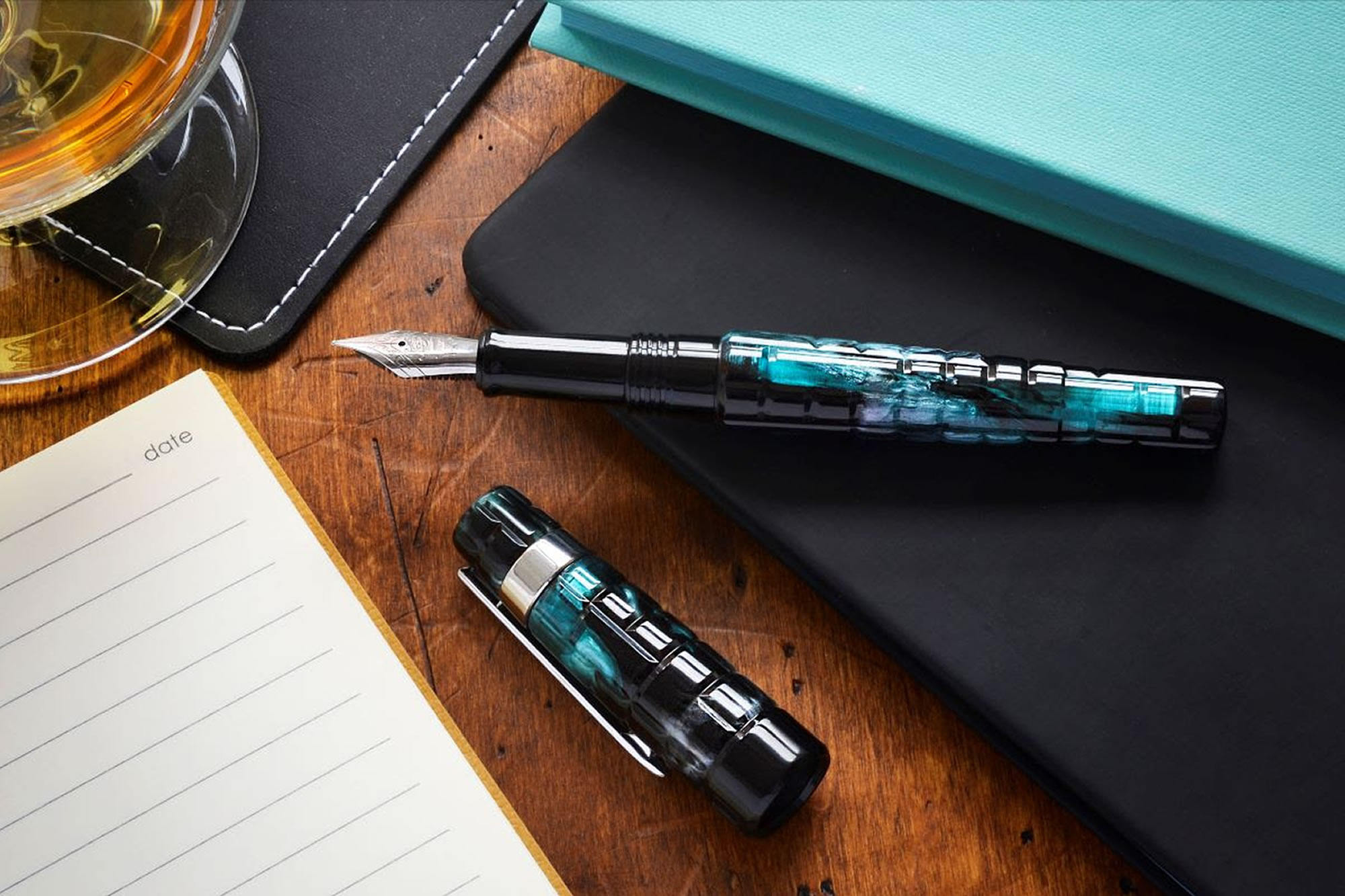 Benu Turquoise Tessera Fountain Pen