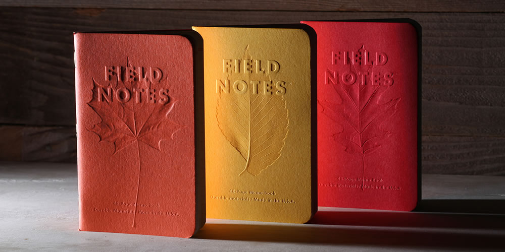 Field Notes Autumn Trilogy Memo & Notebooks