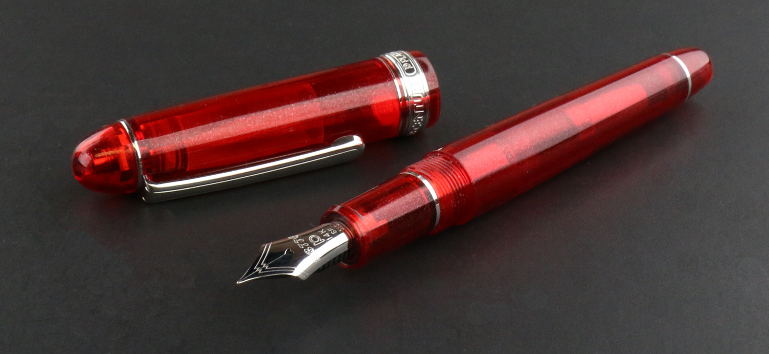 Platinum 3776 Carnelian Fountain Pens