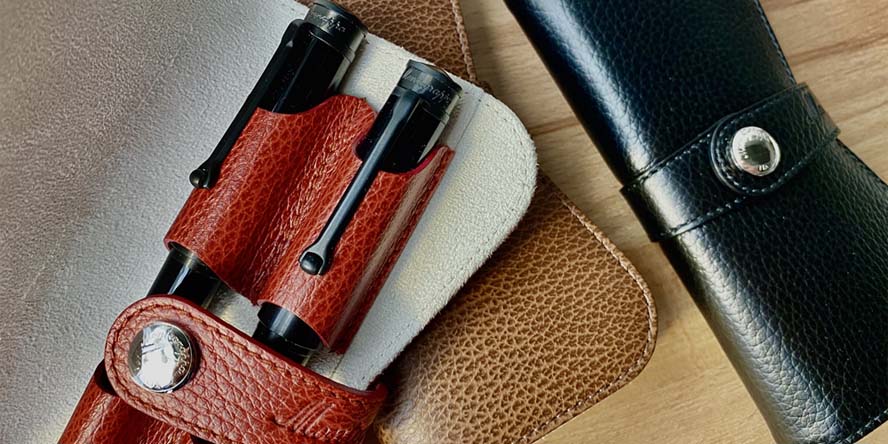 Montegrappa Double Pen Carrying Cases montegrappa_case_open