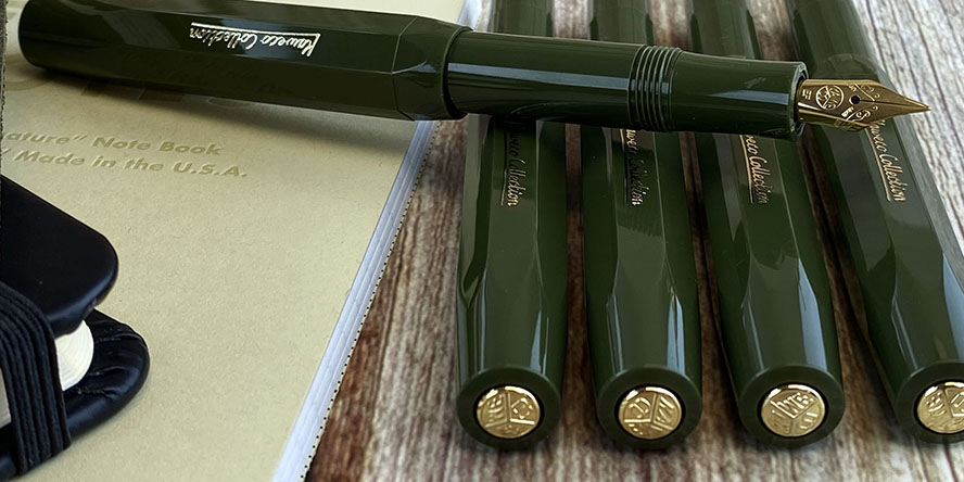 kaweco_collectors_edition_fountain_pen_dark_green_posted