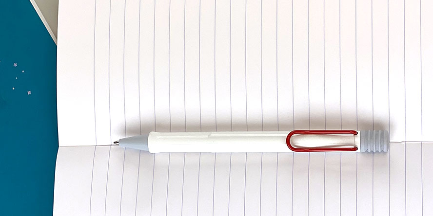 Lamy Special Edition Safari Ballpoint Pens lamy_special_edition_ballpoint_white_red