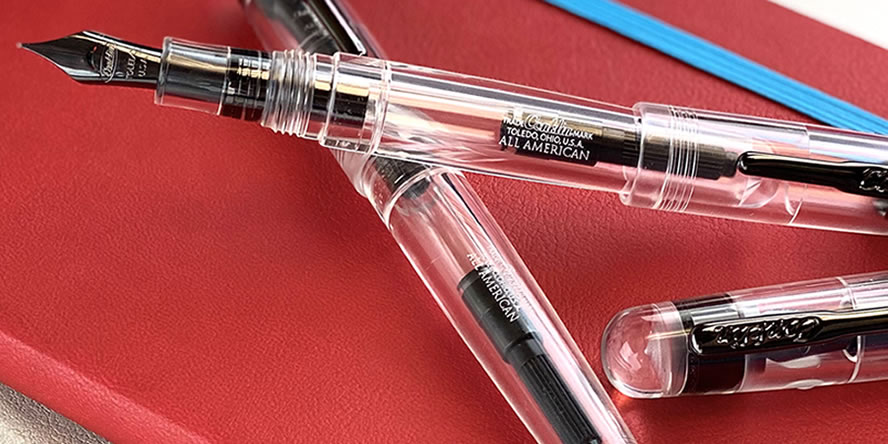 Conklin All American Demo Exclusive Gunmetal Fountain Pens conklin_all_american_demo_exclusive