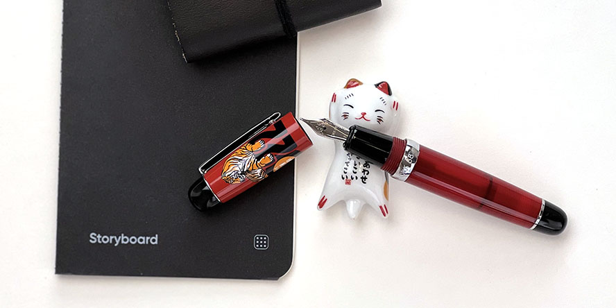 opus_88_mini_pocket_tiger_fountain_pen