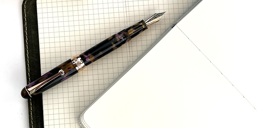 penlux_masterpiece_delgado_euploea_fountain_pen_posted