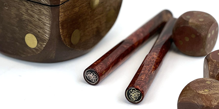 Hinze Pen Chalet Exclusive Elementar Fountain Pens hinze_exclusive_sedona_sands_evancio_fountain_pens_capped