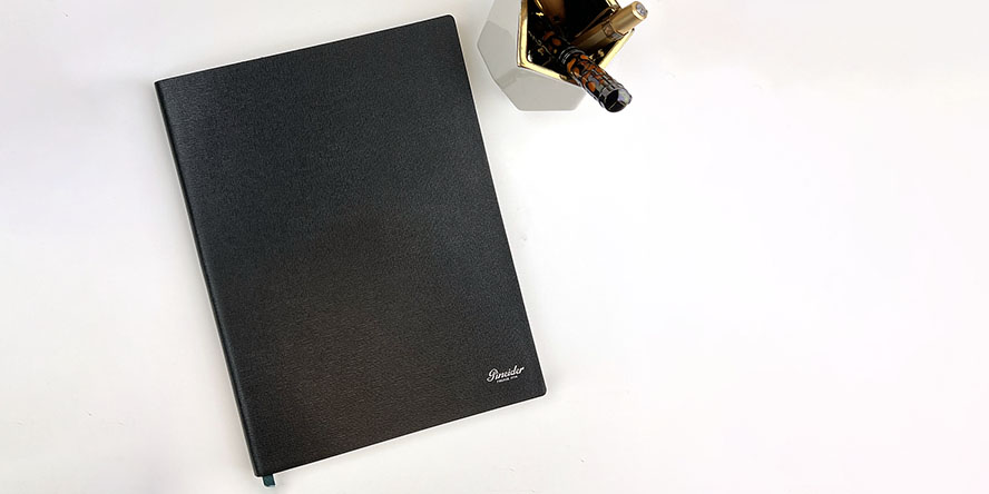 Pineider Milano Leather Memo & Notebooks pineider_milano_large_black_notebook