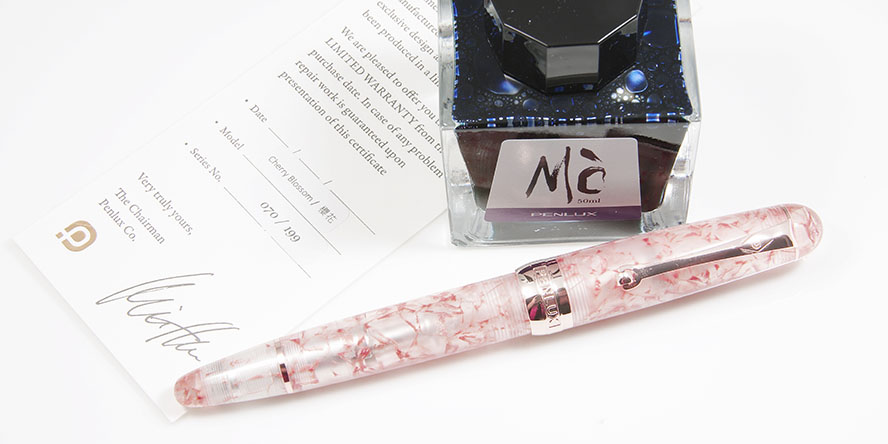 Penlux Limited Edition Masterpiece Delgado Cherry Blossom Fountain Pens penlux_le_masterpiece_delgado_cherry_blossom_fountain_pen