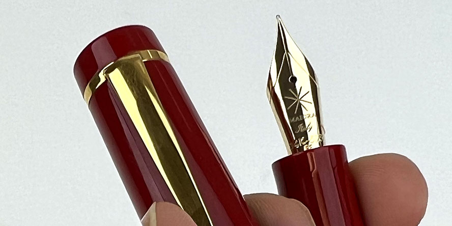 maiora_alpha_aurum_limited_edition_fountain_pen_nib