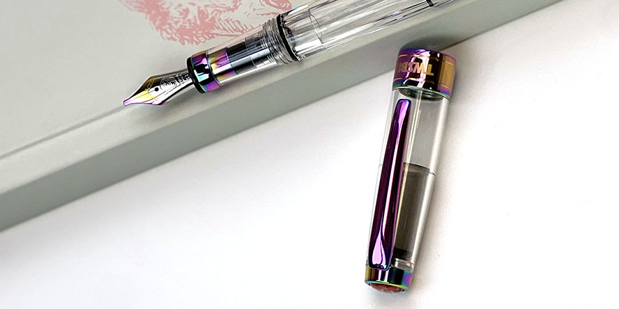 TWSBI Vulpennen : TWSBI Diamond 580 Vulpen - Clear - Medium