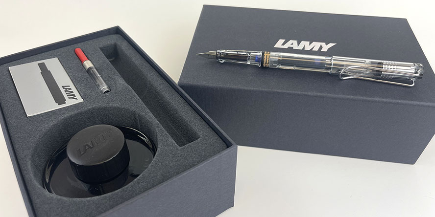 Lamy Gift Set - Ink & Safari Vista Fountain Pens lamy_gift_set_ink_and_safari_vista_fountain_pens