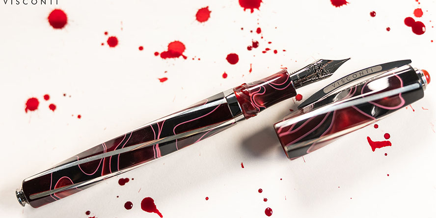 visconti_divina_dario_argento_limited_edition_fountain_pen_uncapped