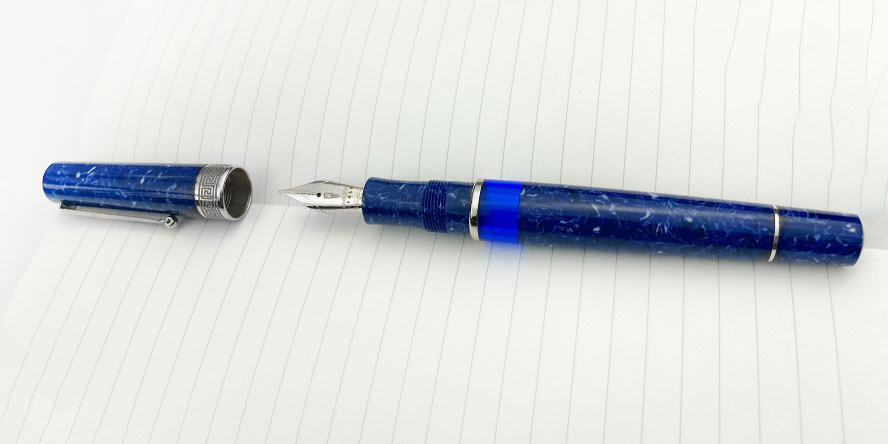 delta_lapis_blue_celluloid_le_188_fountain_pens