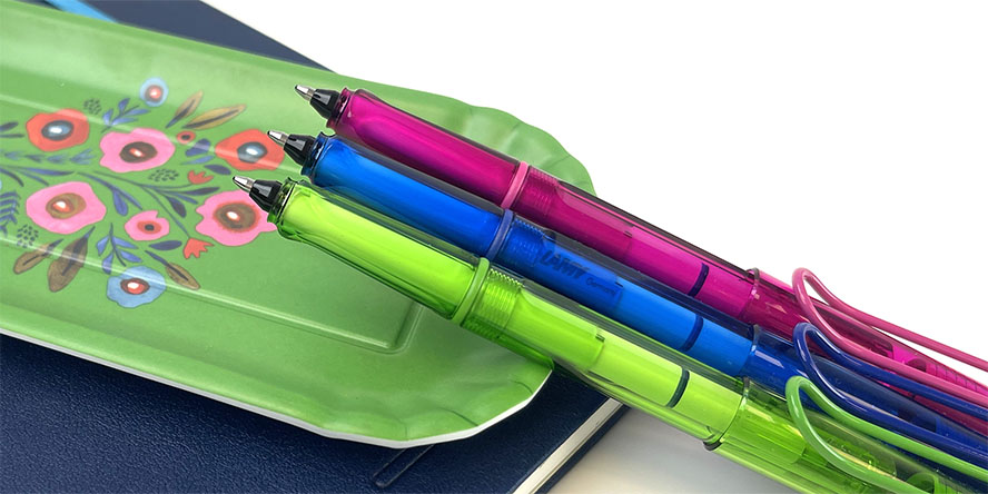 lamy_balloon_rollerball_pens_uncapped