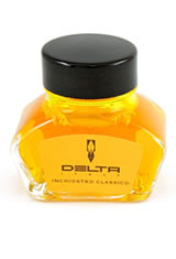 Delta Bottled Ink(30ml) Fountain Pen Ink in Yellow