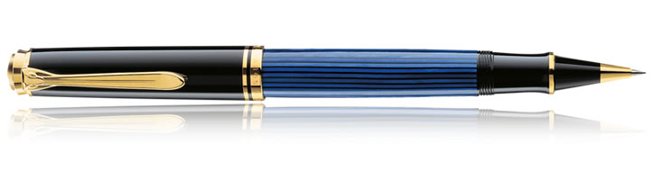Pelikan Souveran 800 Collection Rollerball Pens in Black / Blue