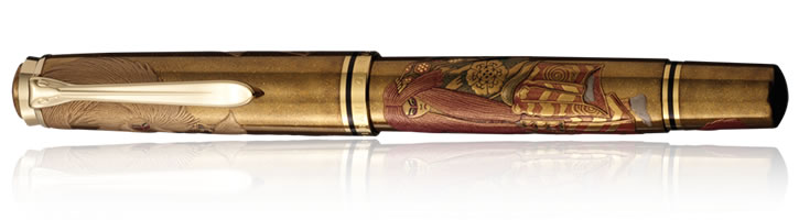 Pelikan Maki-e Renjishi Limited Edition Fountain Pens