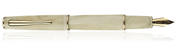 Delta Italiana Collection Fountain Pens in Ivory