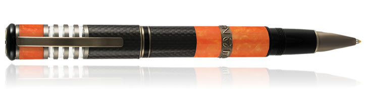 Delta Momo 30th Anniversary Rollerball Pen in Orange