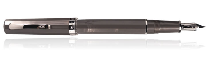 Omas Arte Italiana Milord Fountain Pens in London Smoke