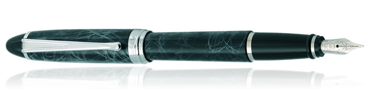 Grey Aurora Ipsilon Lacquer Collection Fountain Pens