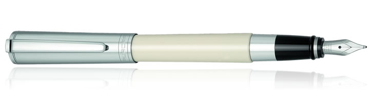 Ivory / Chrome Cap