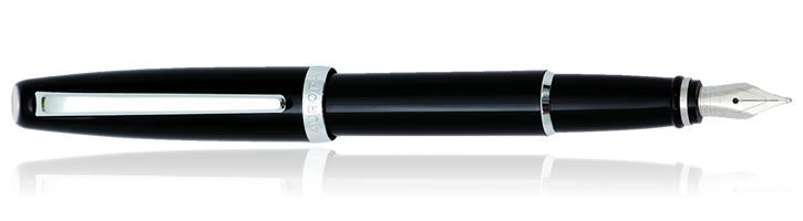 Black Pepper / Silver Aurora Style Collection Fountain Pens