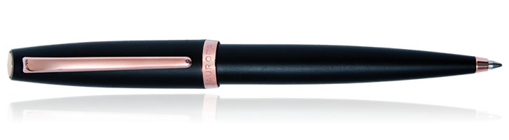 Aurora Style Collection Ballpoint Pens in Black Matte