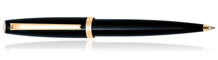 Aurora Style Collection Ballpoint Pens in Black Pepper / Gold