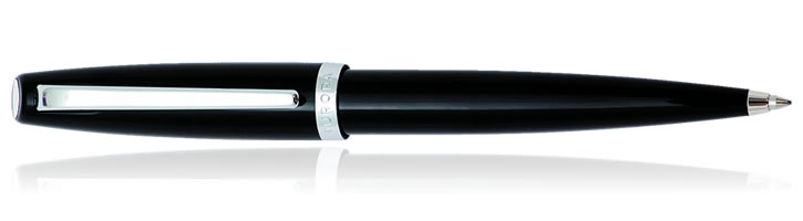 Aurora Style Collection Ballpoint Pens in Black Pepper / Silver